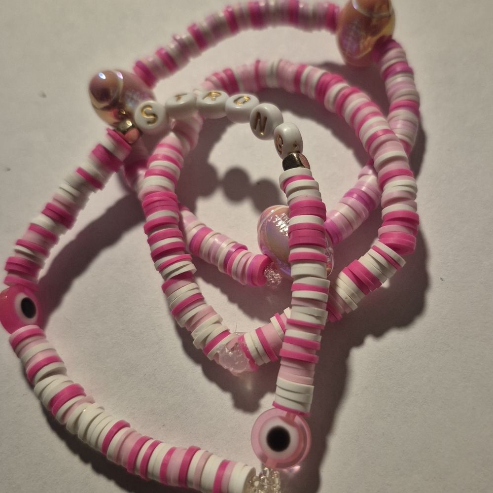 Bracelets, Pink - Picture 8 of 13